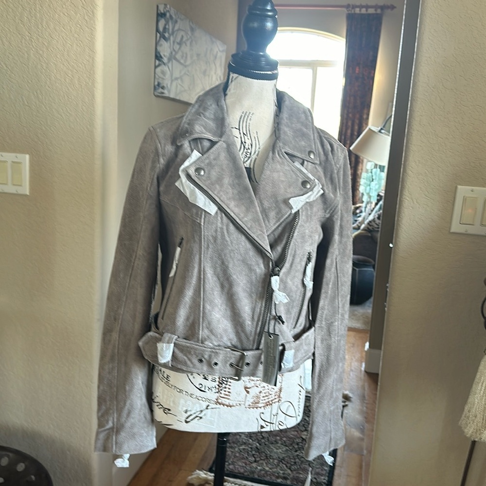 NWT suede jacket